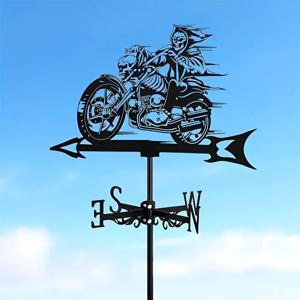 Decorative Iron Weather Vane for Outdoor Garden