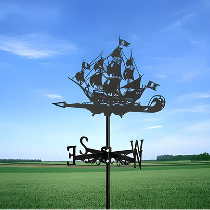 Decorative Iron Weather Vane for Outdoor Garden