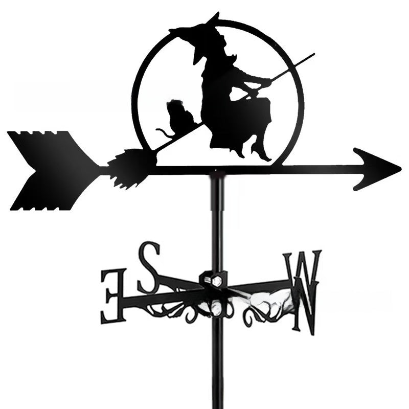 Decorative Iron Weather Vane for Outdoor Garden