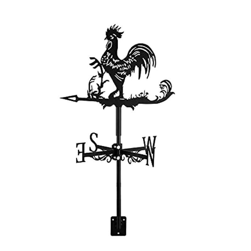 Decorative Iron Weather Vane for Outdoor Garden