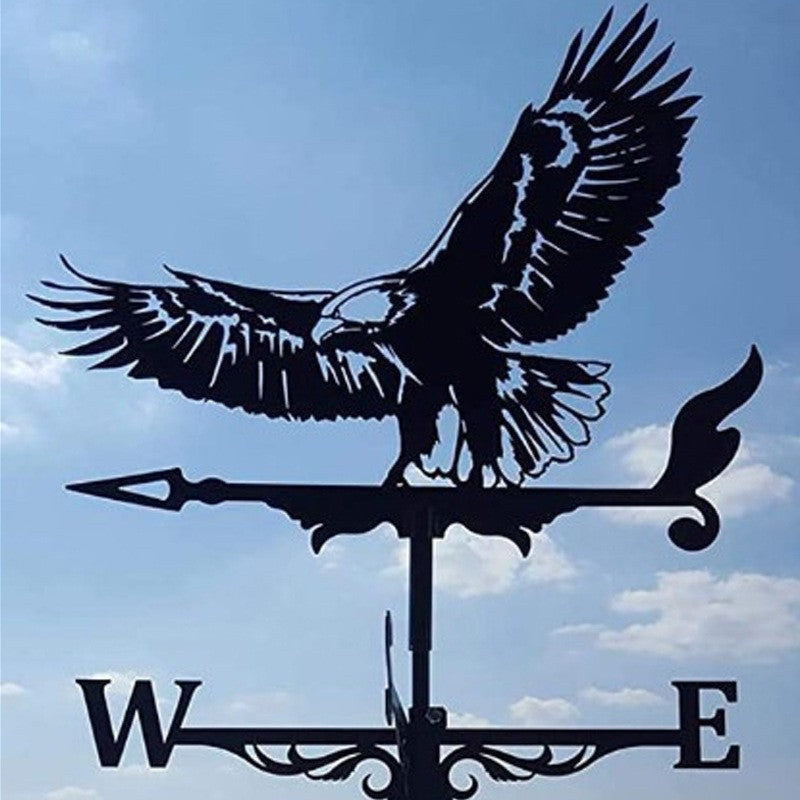 Decorative Iron Weather Vane for Outdoor Garden
