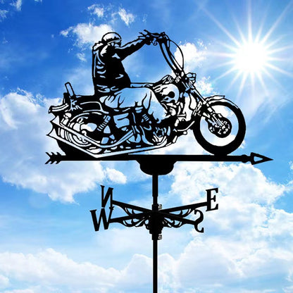 Decorative Iron Weather Vane for Outdoor Garden