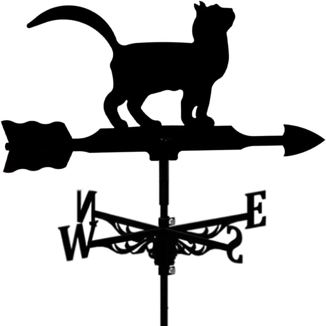 Decorative Iron Weather Vane for Outdoor Garden