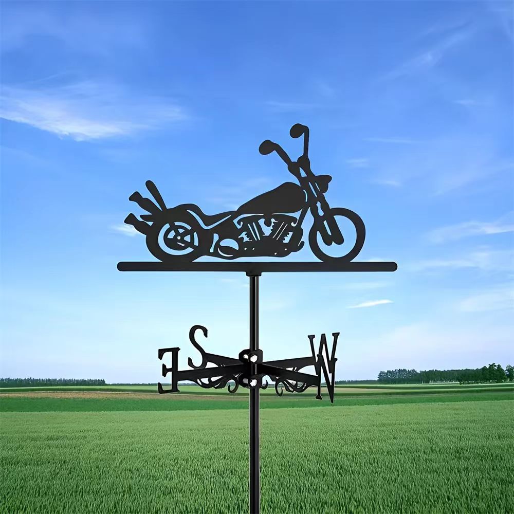 Decorative Iron Weather Vane for Outdoor Garden