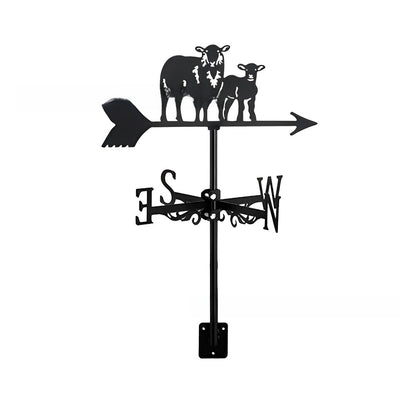 Decorative Iron Weather Vane for Outdoor Garden