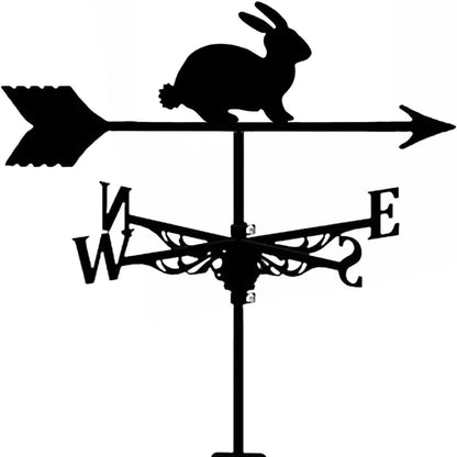 Decorative Iron Weather Vane for Outdoor Garden