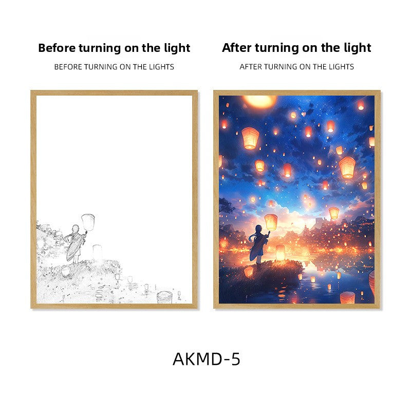 Decorative LED Lighting Picture Frame
