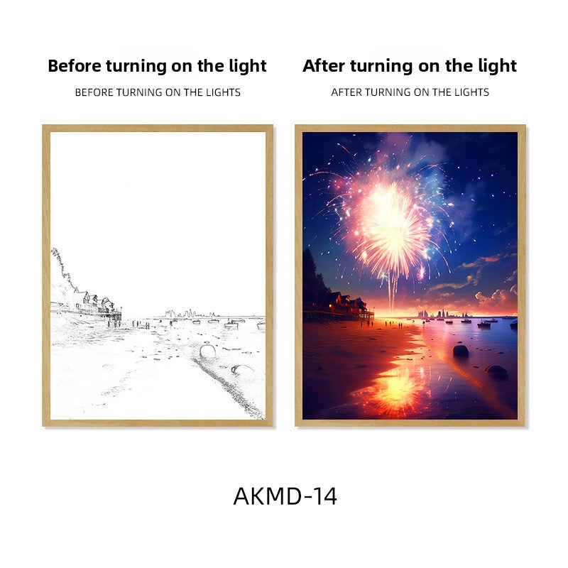 Decorative LED Lighting Picture Frame
