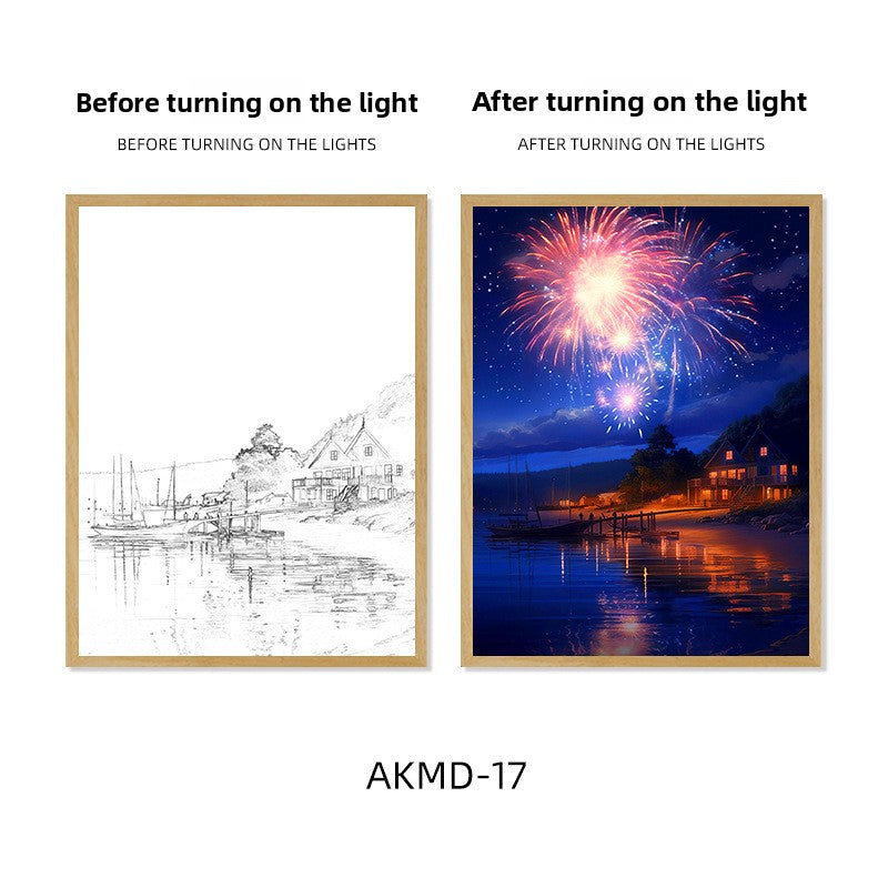 Decorative LED Lighting Picture Frame
