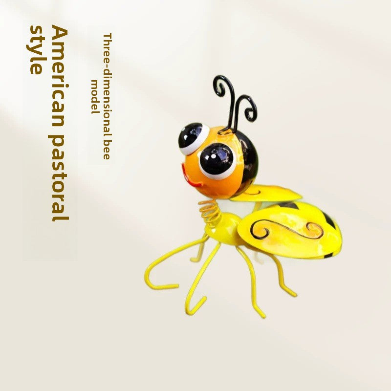Decorative Metal Bee Wall Art