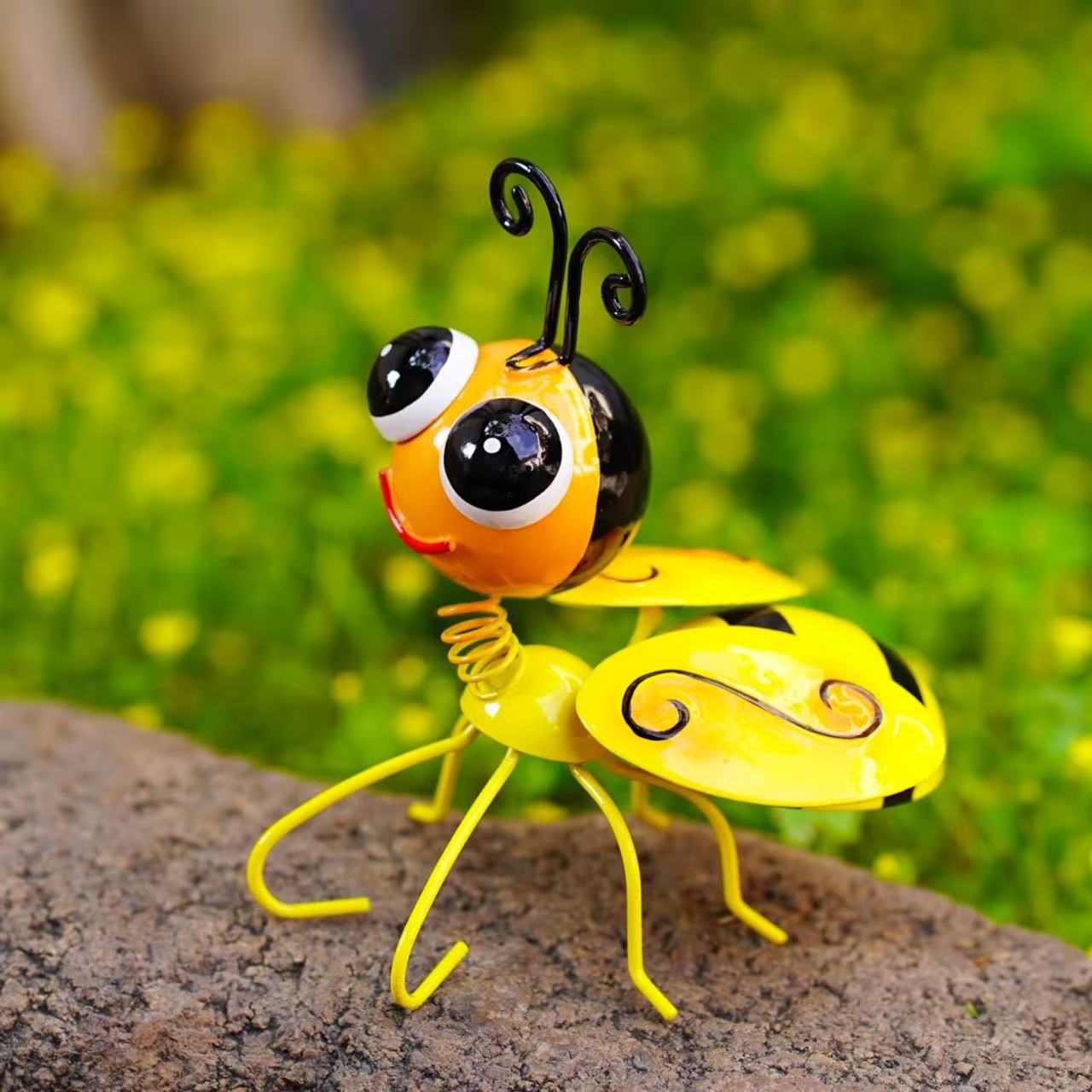 Decorative Metal Bee Wall Art