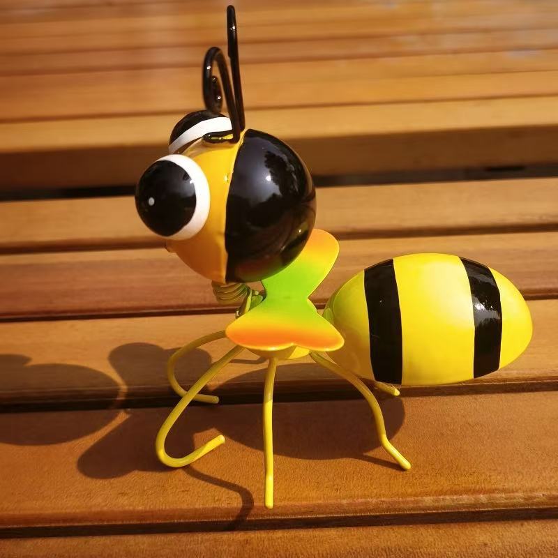 Decorative Metal Bee Wall Art