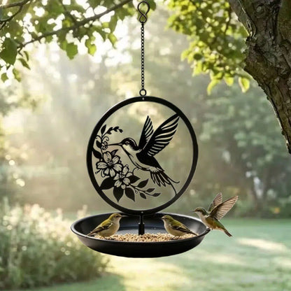 Decorative Metal Bird Feeder