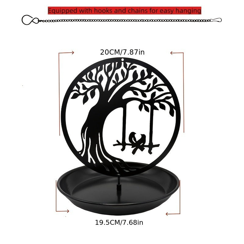 Decorative Metal Bird Feeder