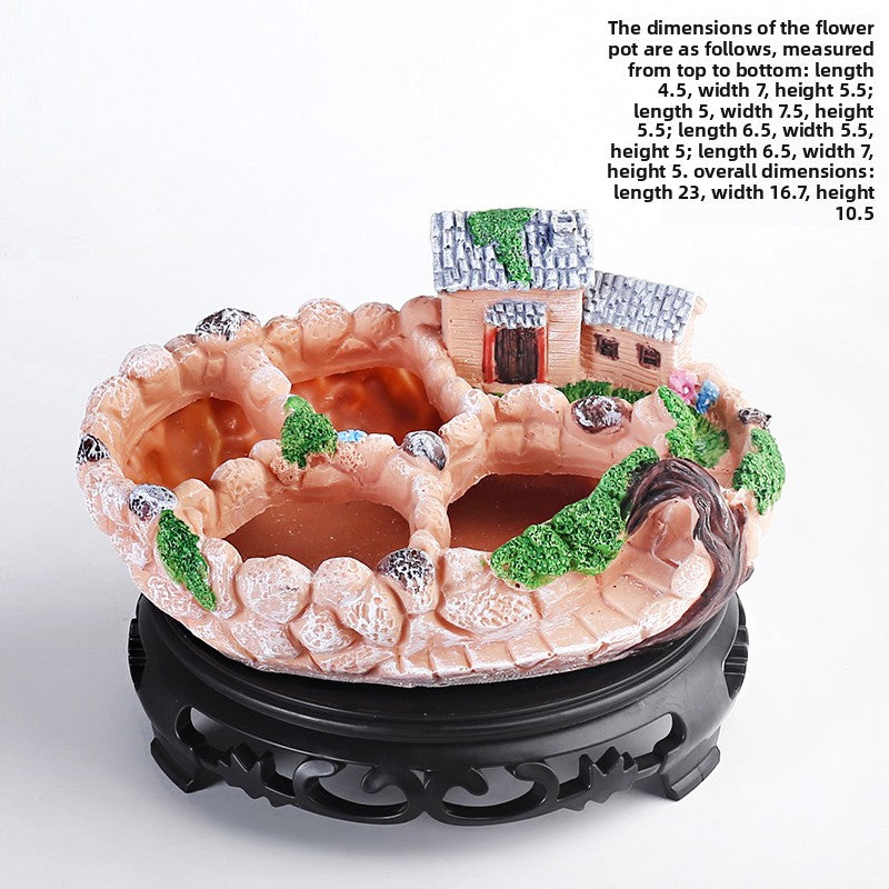 Decorative Multi Opening Plant Pot