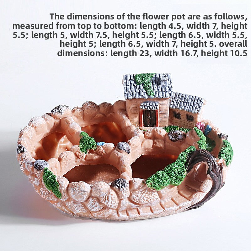 Decorative Multi Opening Plant Pot