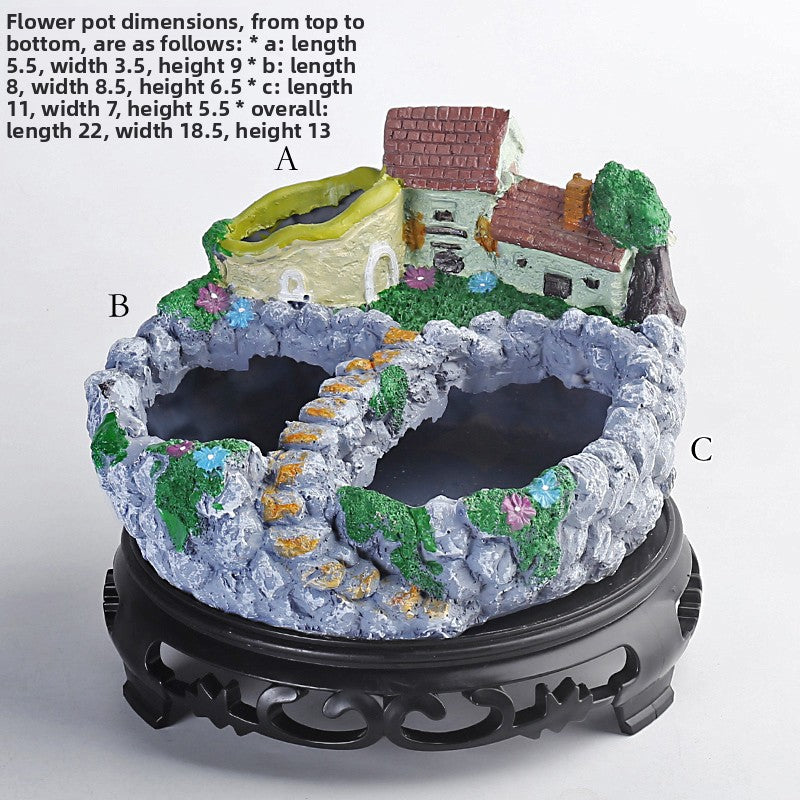 Decorative Multi Opening Plant Pot