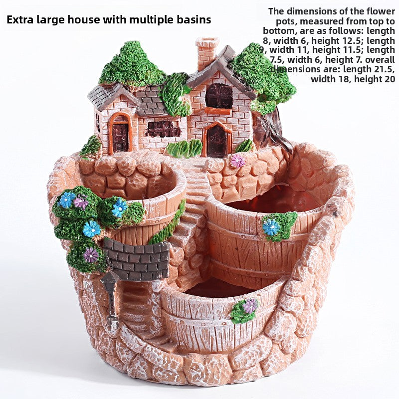 Decorative Multi Opening Plant Pot