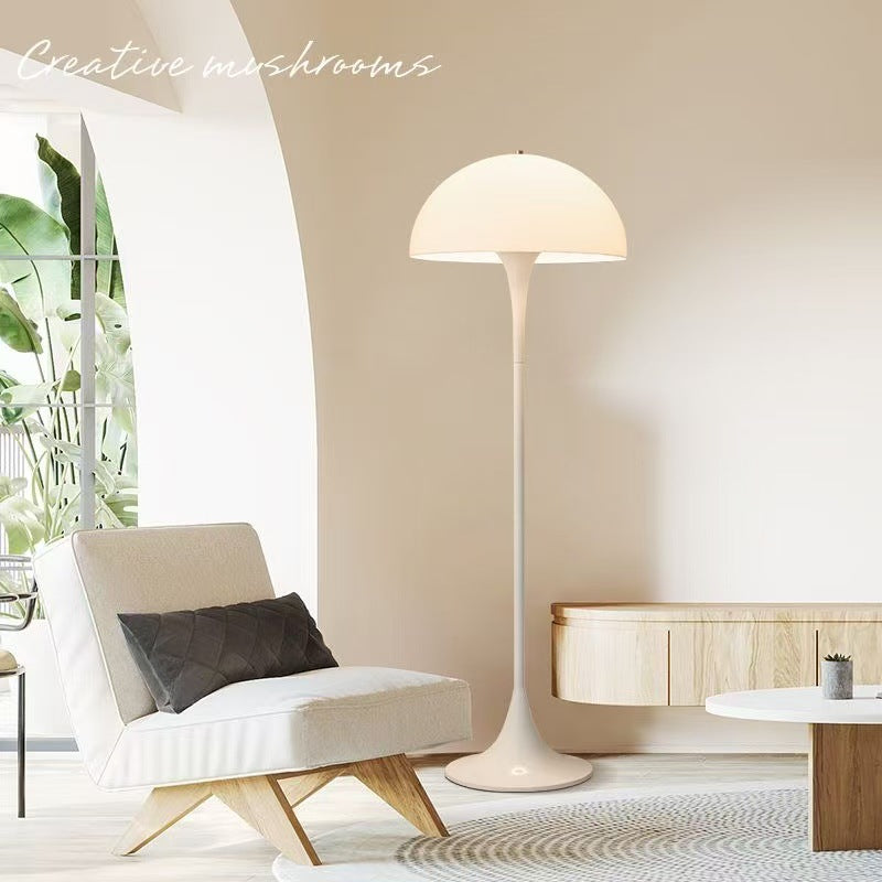 Decorative Mushroom Floor Lamp with Adjustable Lighting