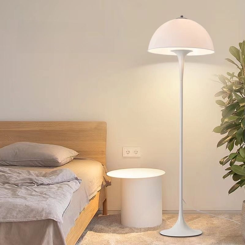 Decorative Mushroom Floor Lamp with Adjustable Lighting