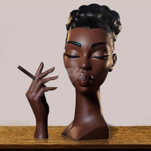 Decorative Resin Incense Burner Figurine