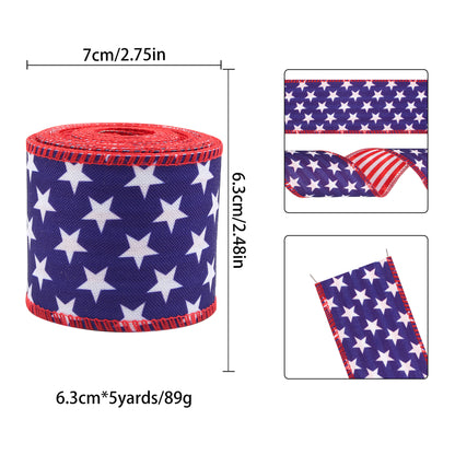 Decorative Ribbon Striped Bow DIY Craft Ribbon