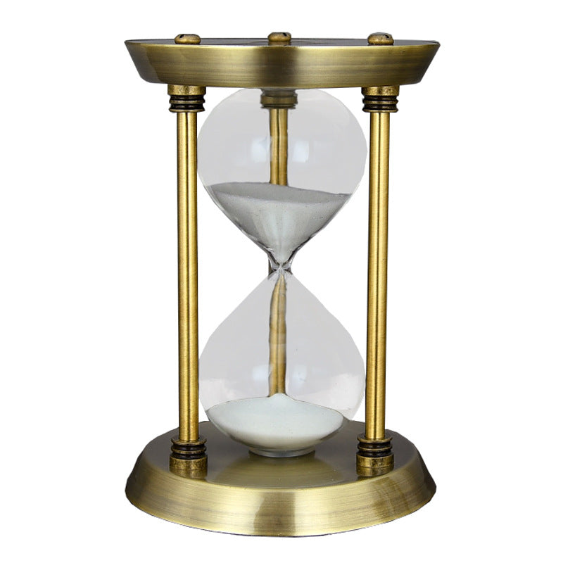Decorative Sand Timer with Glass Globe