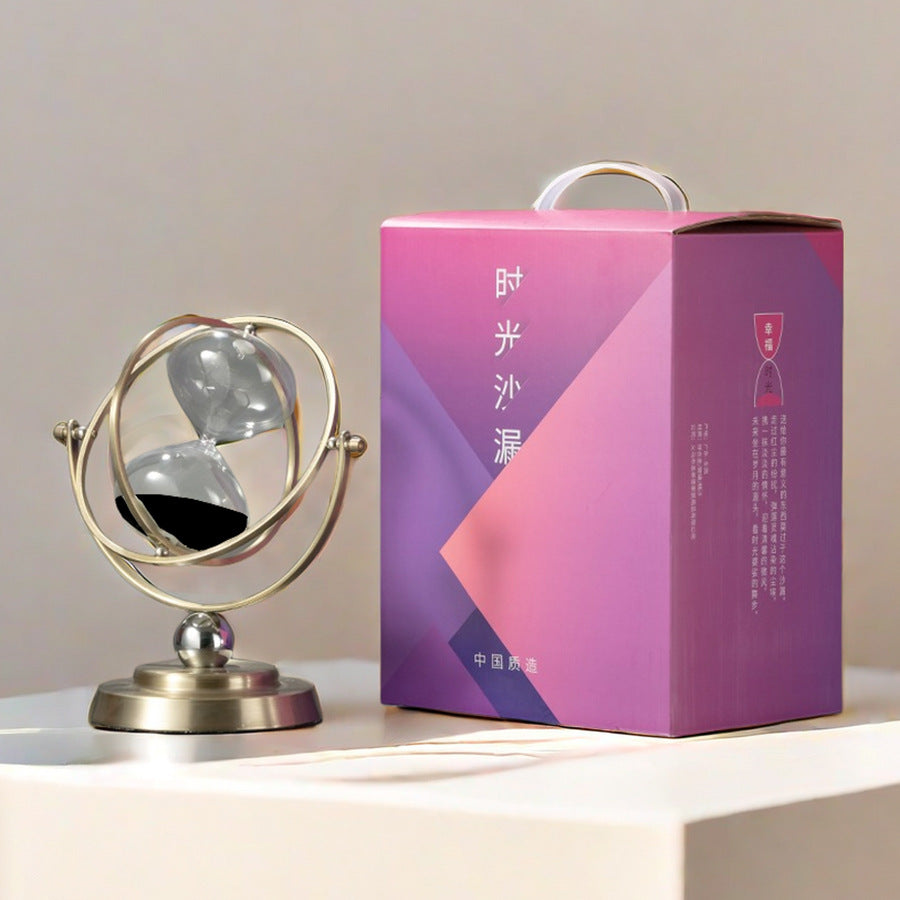 Decorative Sand Timer with Glass Globe