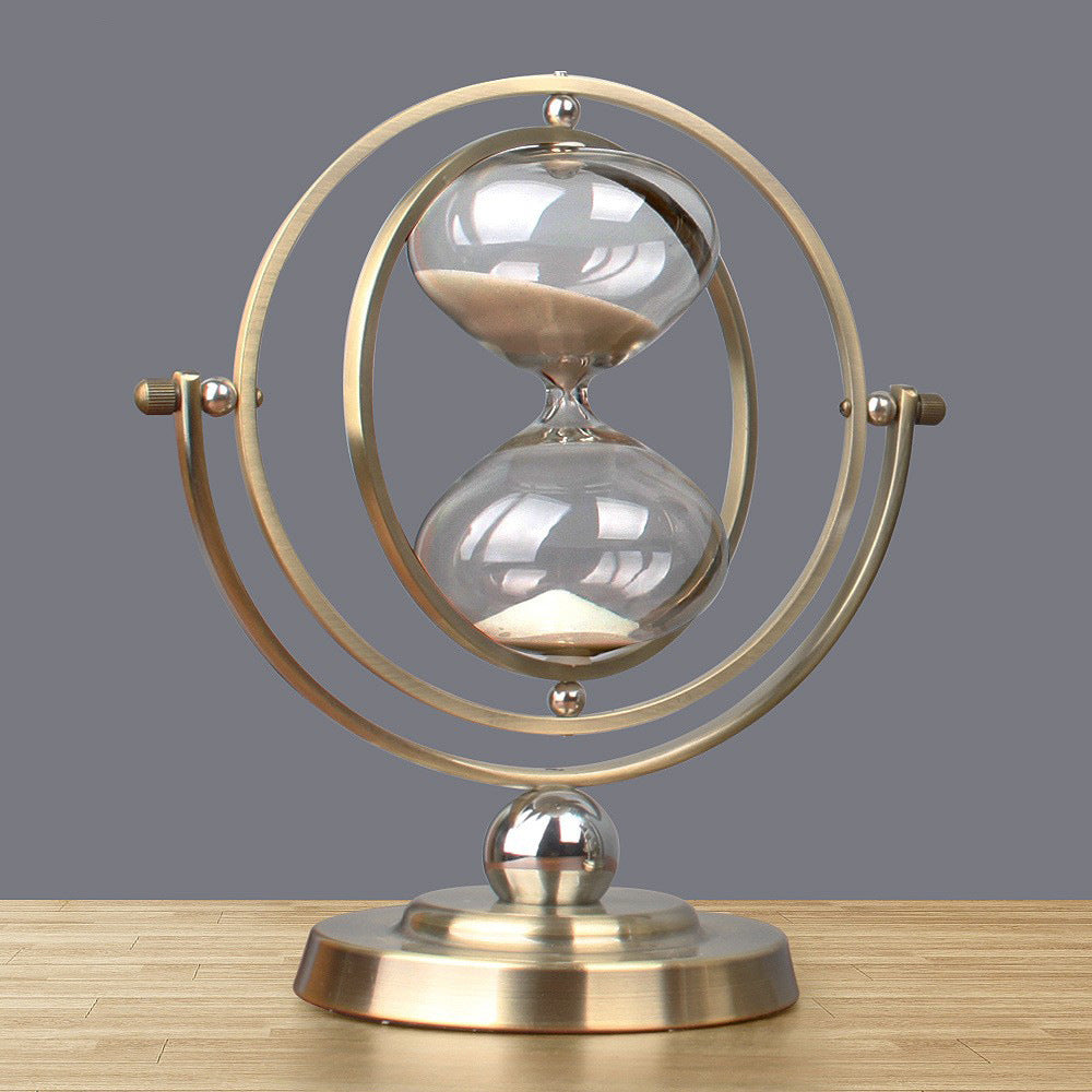 Decorative Sand Timer with Glass Globe