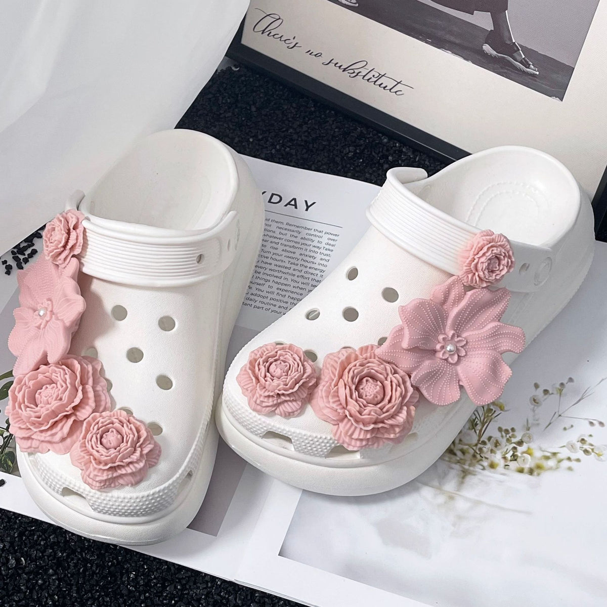 Decorative Shoe Charms with Buckles