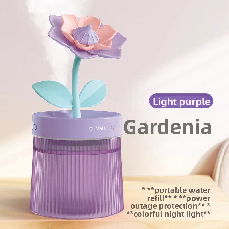 Decorative USB Humidifier with Mood Light