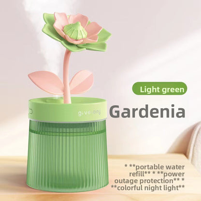 Decorative USB Humidifier with Mood Light