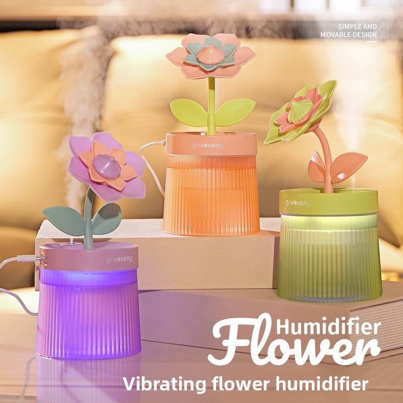 Decorative USB Humidifier with Mood Light