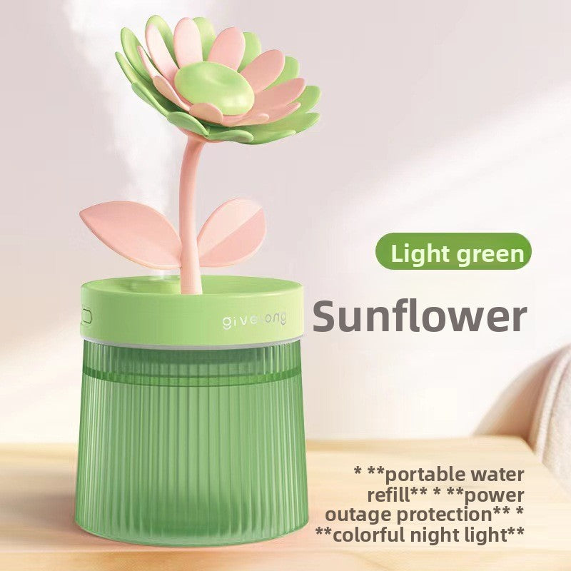 Decorative USB Humidifier with Mood Light