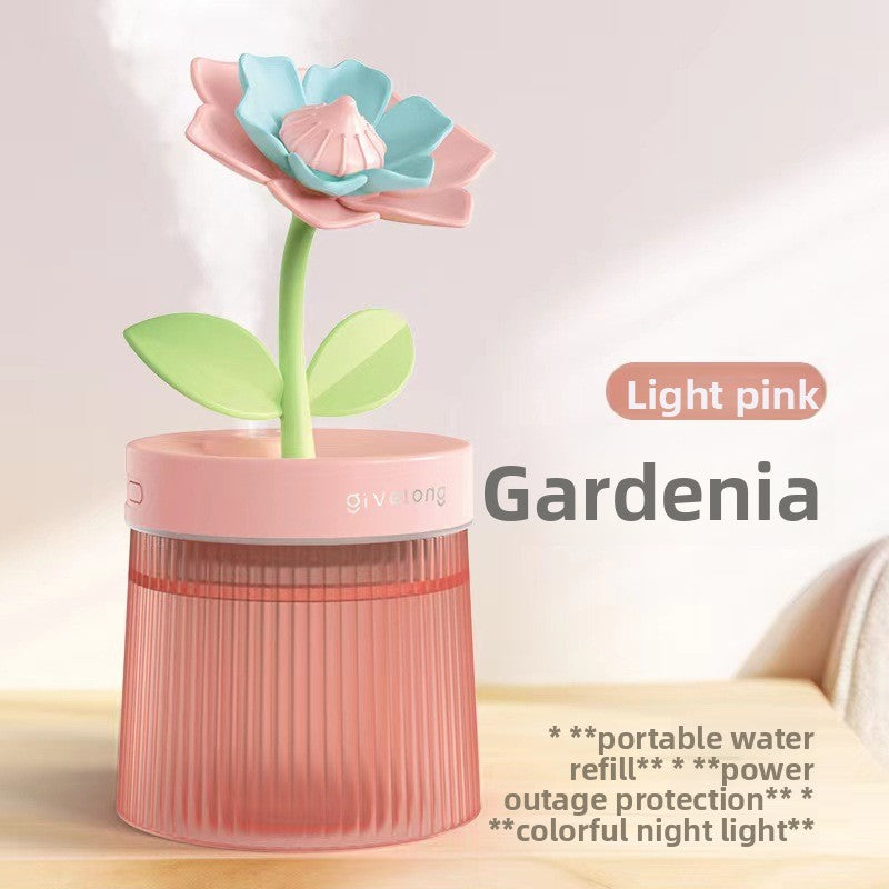 Decorative USB Humidifier with Mood Light