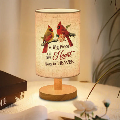 Decorative wooden table lamp