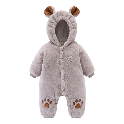Newborn Baby Onesies Baby Clothes Quilted Romper Soft & Cozy