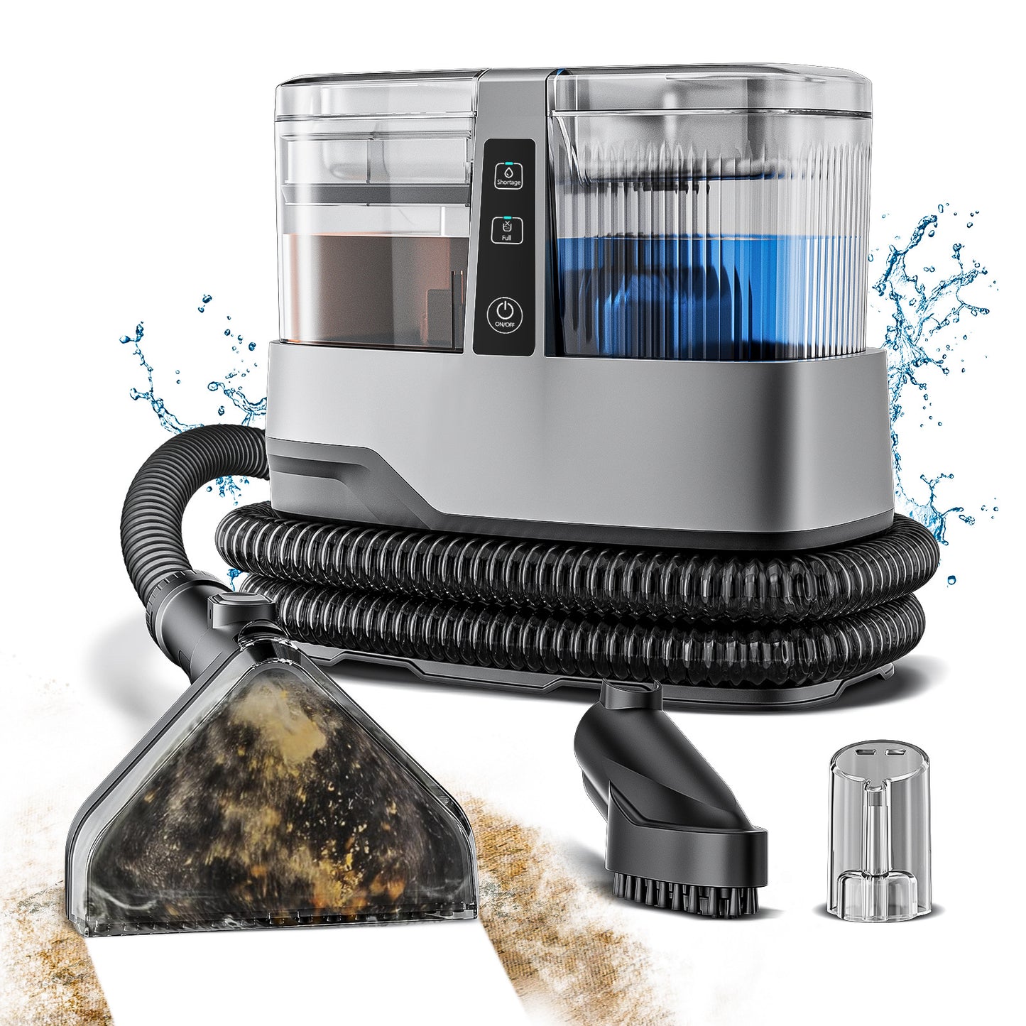 Deep fabric cleaning machine