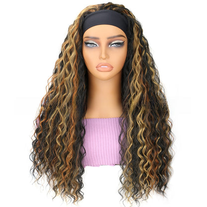 Deep Headband Wig with Large Waves