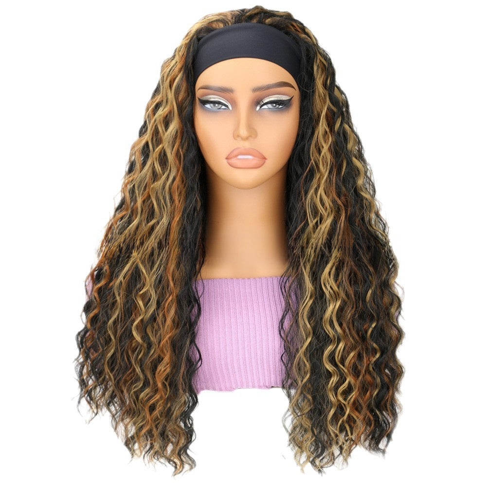 Deep Headband Wig with Large Waves