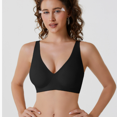 Deep V Seamless Wireless Everyday Underwear