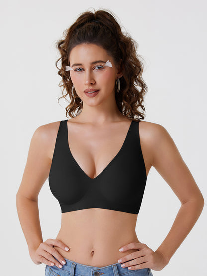 Deep V Seamless Wireless Everyday Underwear