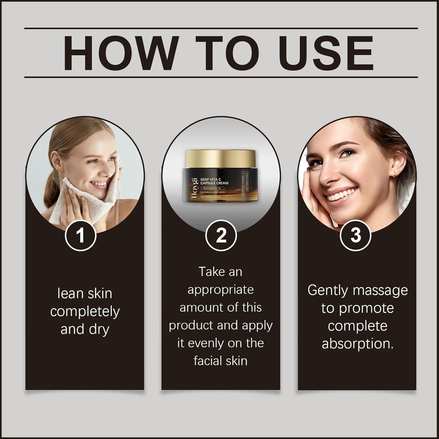 Deep Vita C Capsule Cream Moisturizing Brightening