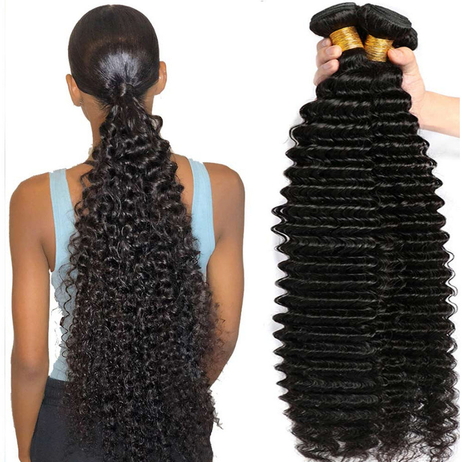 Deep Wave Human Hair Bundles