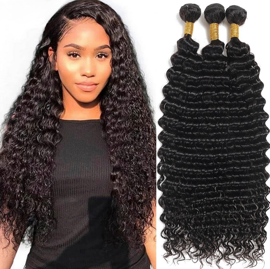 Deep Wave Human Hair Bundles