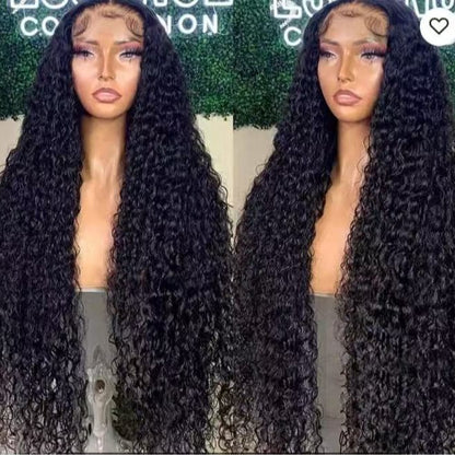 Deep Wave Lace Front Synthetic Wig