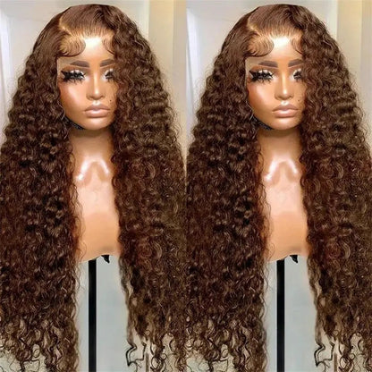 Deep Wave Lace Front Synthetic Wig