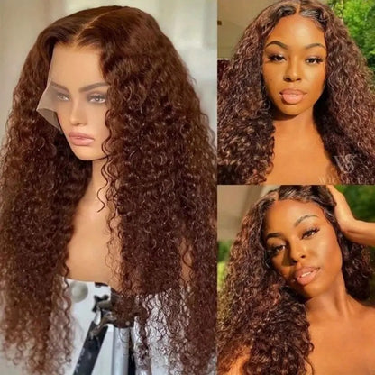 Deep Wave Lace Front Synthetic Wig