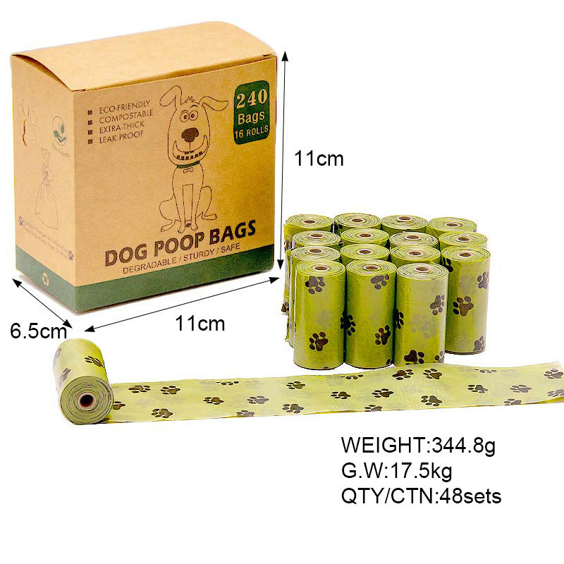 Degradable pet bags