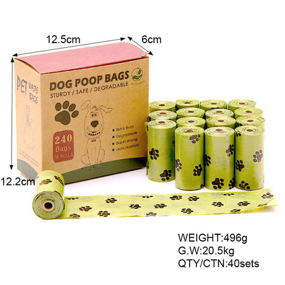 Degradable pet bags